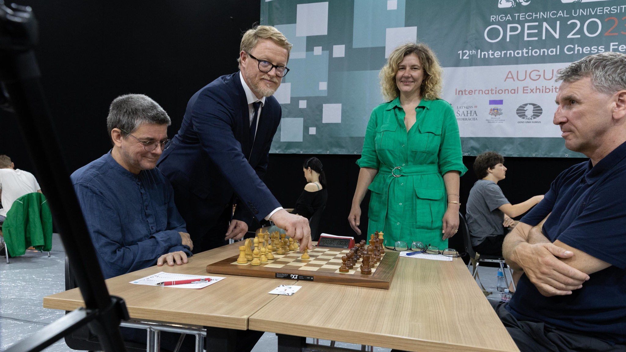 Rīgā notiek viens no vērienīgākajiem šaha festivāliem Ziemeļeiropā – «RTU Open 2023»