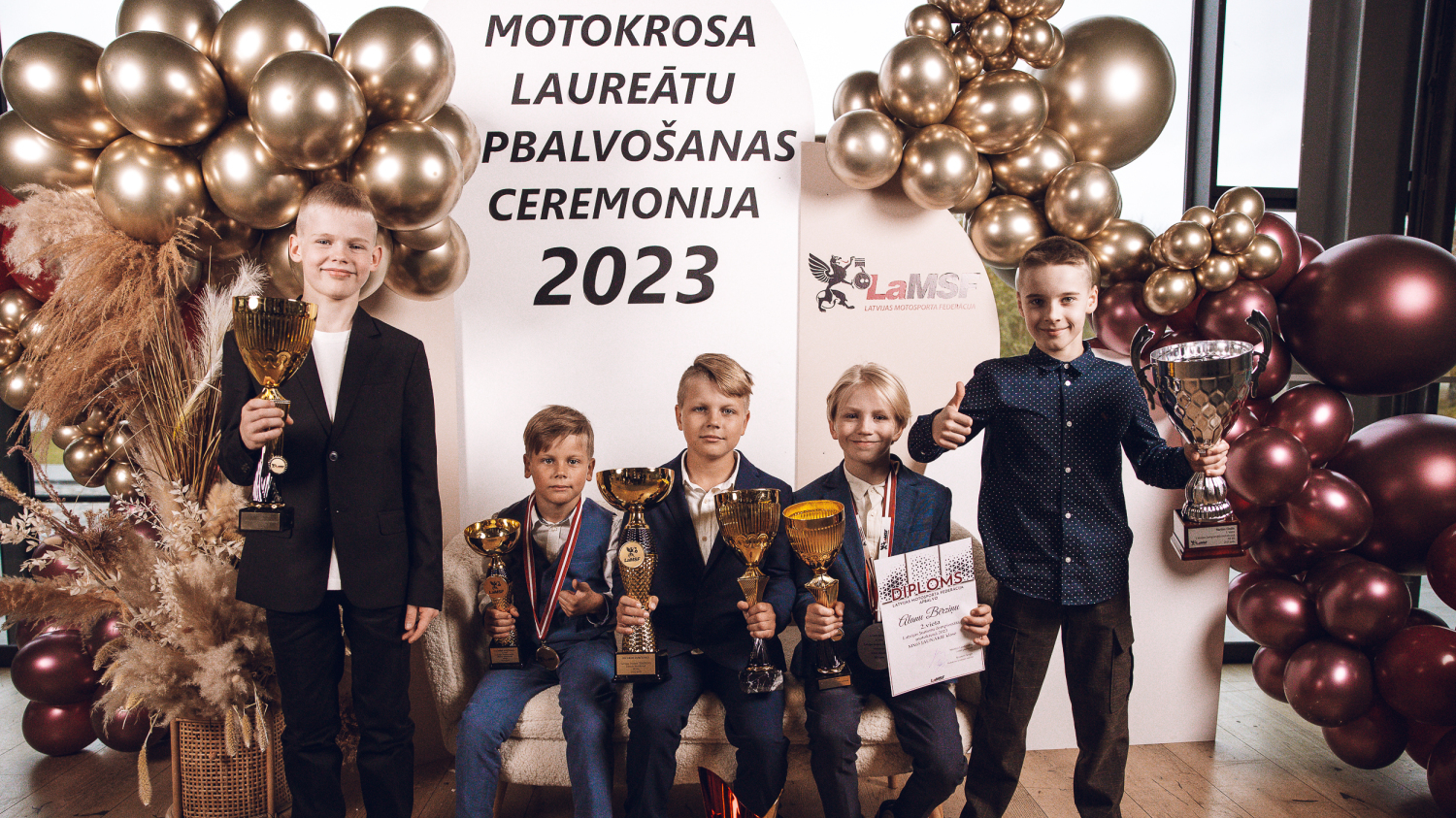 Bērnu un jauniešu centra “IK Auseklis” jauno motokrosistu sasniegumi 2023. gada sezonā